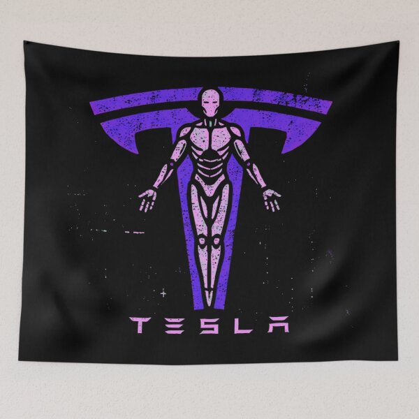 Item preview, Tesla logo art designed and sold by TEEJAMBOREE.