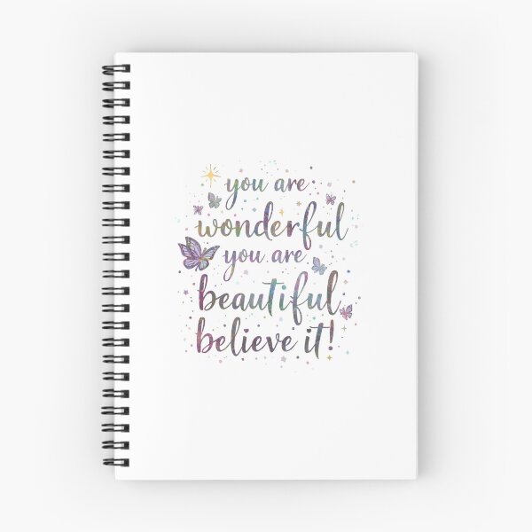 Item preview, You are Wonderful, You are Beautiful, Believe It! designed and sold by Soulstar Designs.
