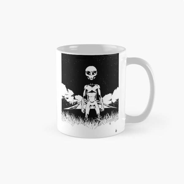 Item preview, Grey visitor designed and sold by nicoarcuti.