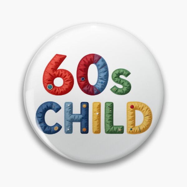 Item preview, 60s CHILD - IN COLORFUL FAUX LETTERING designed and sold by AlexOBrienArt.