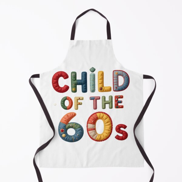 Item preview, CHILD OF THE 60s - IN COLORFUL FAUX LETTERING designed and sold by AlexOBrienArt.