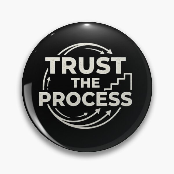 Item preview, TRUST THE PROCESS designed and sold by Fine Art California.