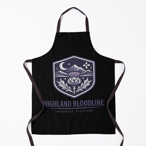 Item preview, Highland Bloodline Inverness Scotland Modern Thistle Crest designed and sold by ArcanePrintsxo.