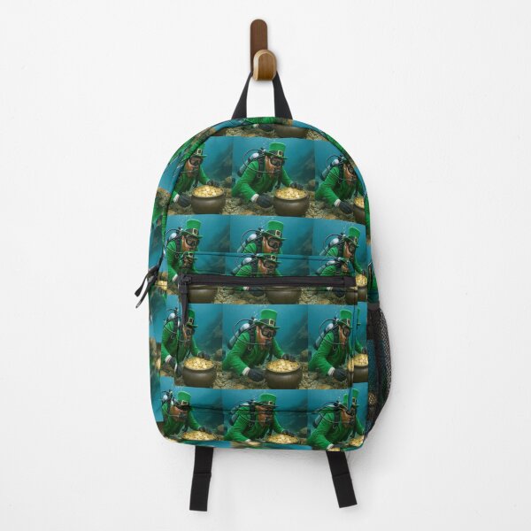 Item preview, Scuba Diving Leprechaun designed and sold by Halifaxartguy.