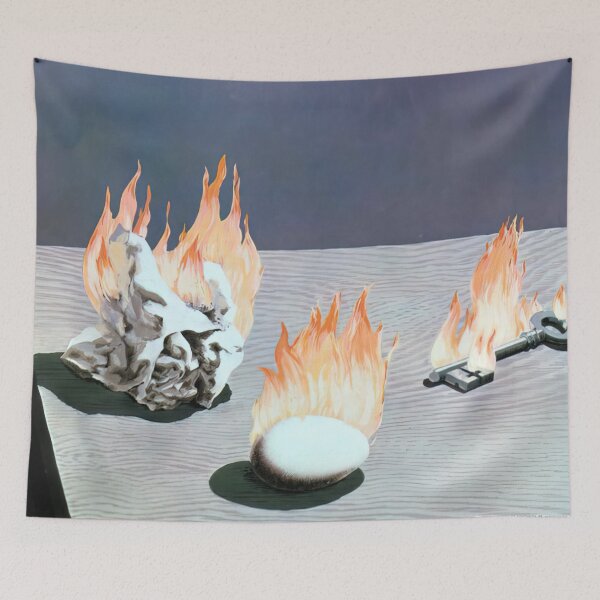 Item preview, René Magritte The Ladder Of Fire 1939 designed and sold by melaartni.