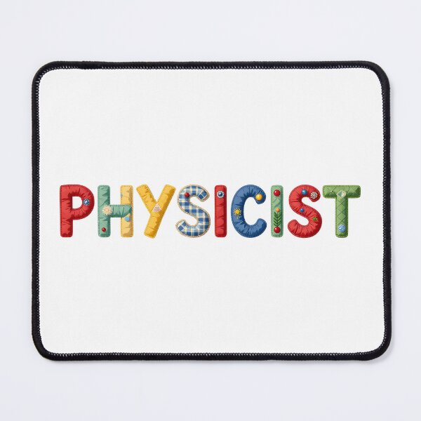 Item preview, PHYSICIST - IN FAUX COLORFUL LETTERING designed and sold by AlexOBrienArt.