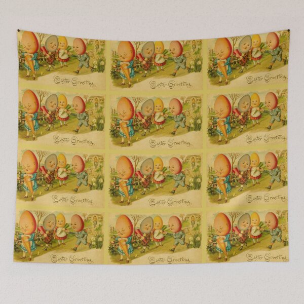 Item preview, Vintage childrens Easter Greetings card designed and sold by stevepaint.