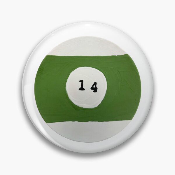 Item preview, Pottery Billiard Ball Green designed and sold by katsyaa.
