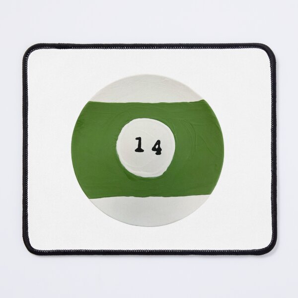 Item preview, Pottery Billiard Ball Green designed and sold by katsyaa.