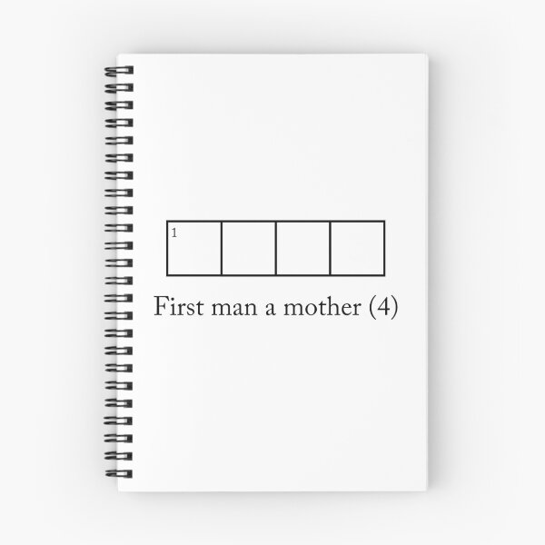 Item preview, Cryptic crossword clue for the name Adam designed and sold by puzzlegifts.
