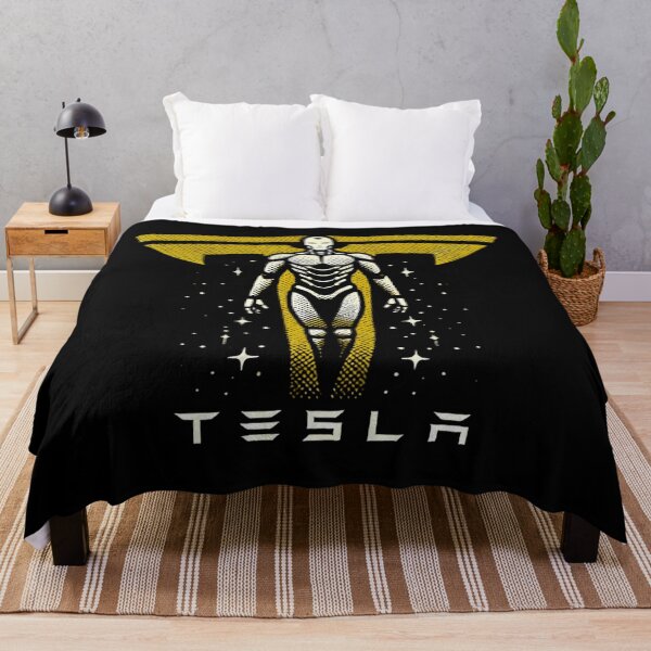 Item preview, Tesla logo art designed and sold by TEEJAMBOREE.