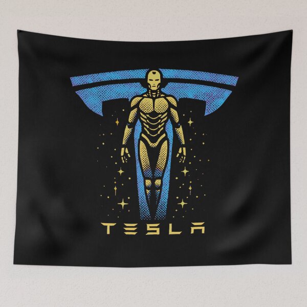 Item preview, Tesla logo art designed and sold by TEEJAMBOREE.