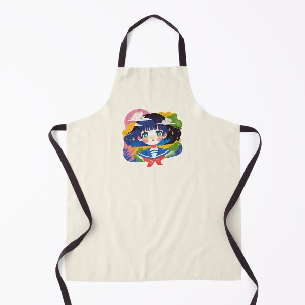 Item preview, Retro Anime Sailor Girl Portrait designed and sold by bubblegoth.