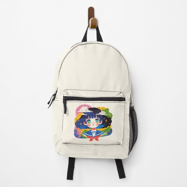 Item preview, Retro Anime Sailor Girl Portrait designed and sold by bubblegoth.