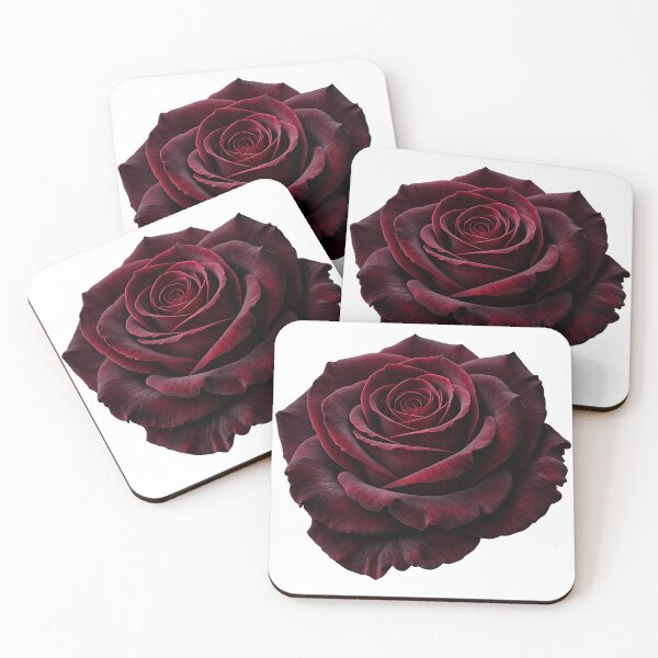Item preview, Dark Burgundy Rose PNG — Elegant Deep Red Romantic Floral Design designed and sold by AlexLineArt.