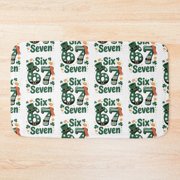 Item preview, Six Seven 67 – Lucky Irish Saint Patrick’s Day Design designed and sold by Belartee.