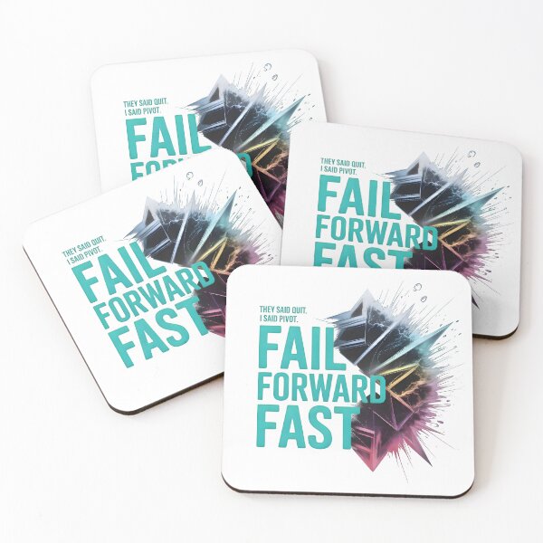 Item preview, Fail Forward Fast — Entrepreneur Motivational T-Shirt designed and sold by FullHousePOD.
