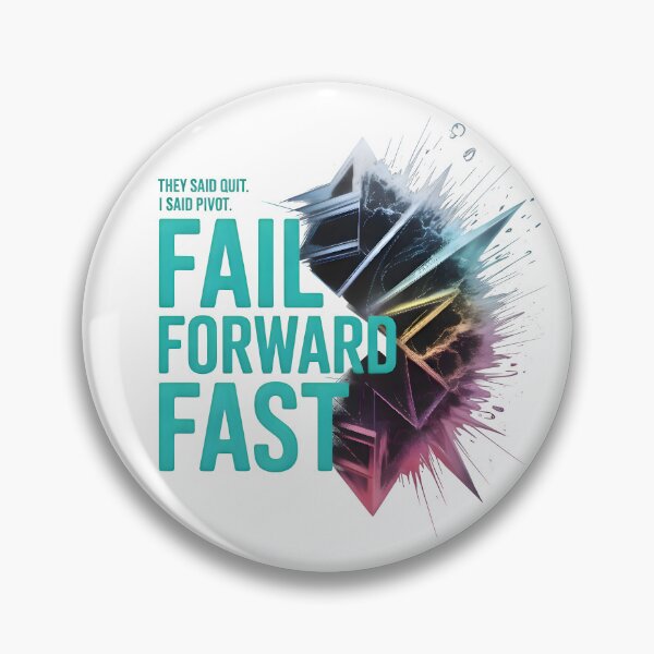 Item preview, Fail Forward Fast — Entrepreneur Motivational T-Shirt designed and sold by FullHousePOD.