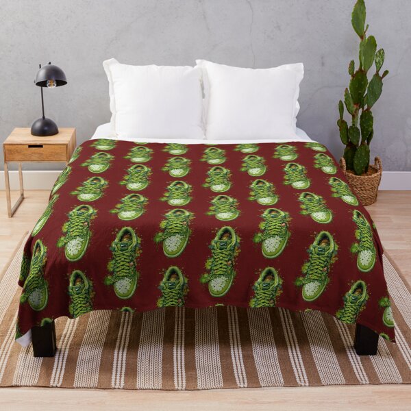 Item preview, Green Graffiti Sneaker – Nature Inspired Street Style designed and sold by BrandfotechArts.