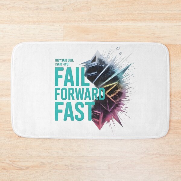 Item preview, Fail Forward Fast — Entrepreneur Motivational T-Shirt designed and sold by FullHousePOD.
