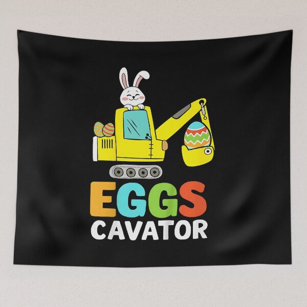 Item preview, Kids Eggscavator excavator for easter egg hunt boys toddler designed and sold by Goleon12.
