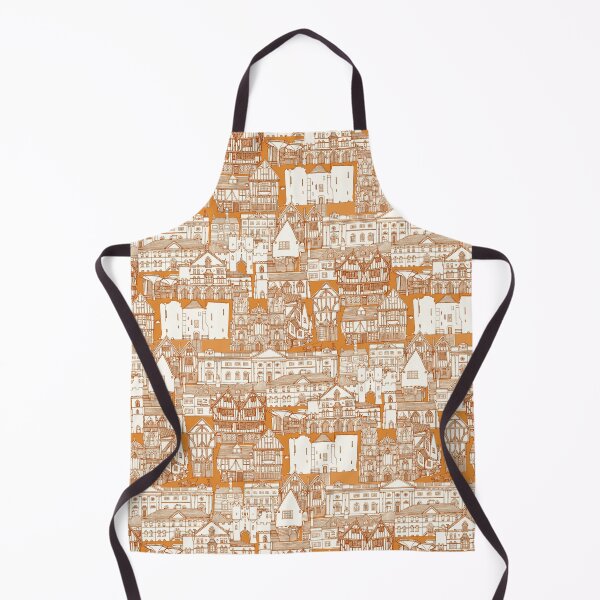 Item preview, York toile naranja óxido designed and sold by scrummy.