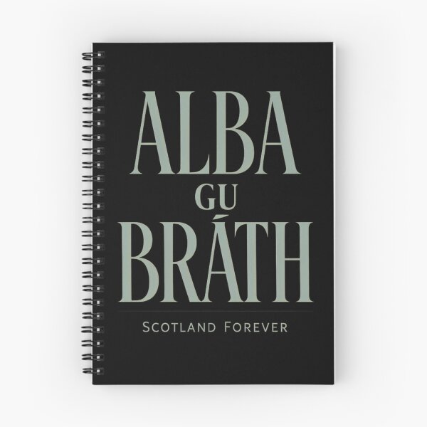 Aperçu de l'œuvre T-shirt minimaliste Alba Gu Bràth Scotland Forever créée et vendue par ArcanePrintsxo.