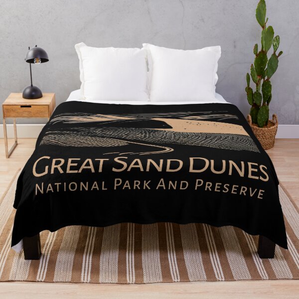Artikelvorschau, Grand Sand Dunes Nationalpark und Naturschutzgebiet - Colorado entworfen und verkauft von GoodOldVintage.
