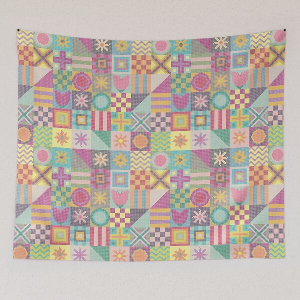 Item preview, cross stitch squares designed and sold by scrummy.