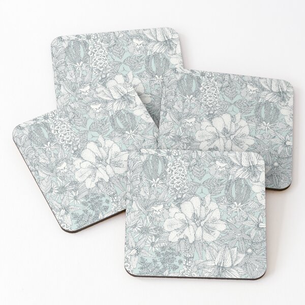Item preview, poisonous plants aplenty slate sea glass designed and sold by scrummy.
