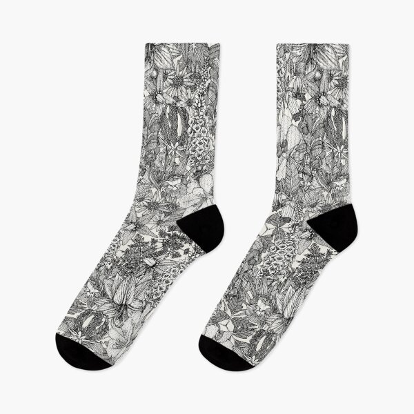 Item preview, poisonous plants aplenty black designed and sold by scrummy.