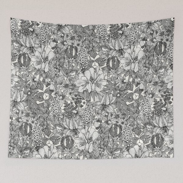 Item preview, poisonous plants aplenty black designed and sold by scrummy.