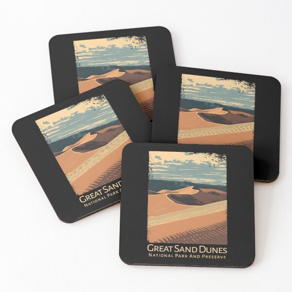 Aperçu de l'œuvre Parc national et réserve des dunes de Grand Sand - Colorado créée et vendue par GoodOldVintage.