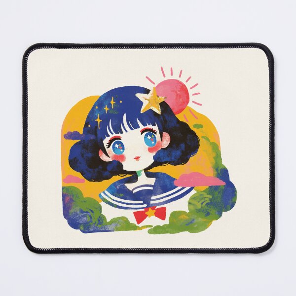 Item preview, Star Eyes Retro Sailor Girl designed and sold by bubblegoth.