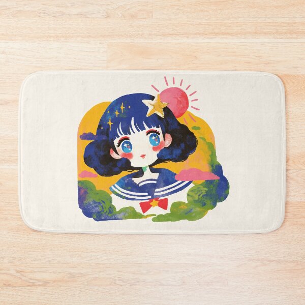 Item preview, Star Eyes Retro Sailor Girl designed and sold by bubblegoth.