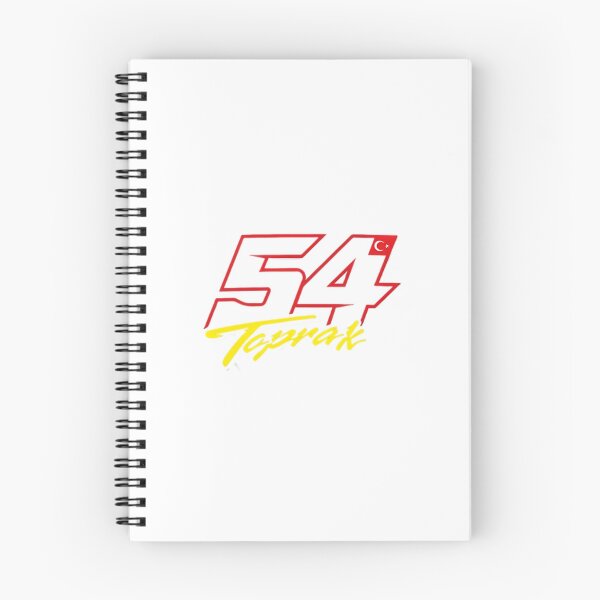 Item preview, Toprak 54 Racing Typography: Red and Yellow Turkish Motor Sports Graphic designed and sold by Colorful-Garden.