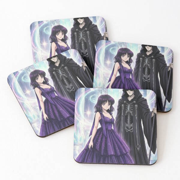 Item preview, Princess Saturn ruling next to Death.   designed and sold by Solace Sparkles.