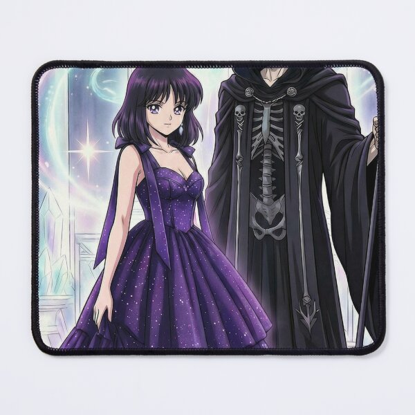 Item preview, Princess Saturn ruling next to Death. designed and sold by Solace Sparkles.