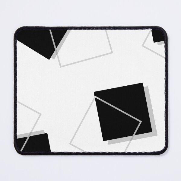 Item preview, Monochrome Motion – Modern Geometric Square Pattern designed and sold by Inkae Studio.