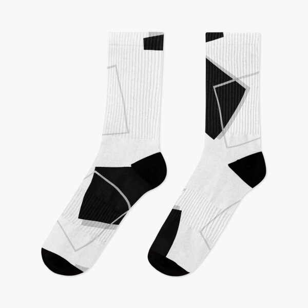 Item preview, Monochrome Motion – Modern Geometric Square Pattern designed and sold by Inkae Studio.