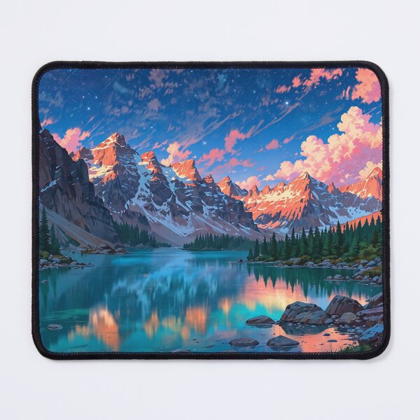 Item preview, Beautiful Lake View in Banff designed and sold by Aesthetic Visuals.