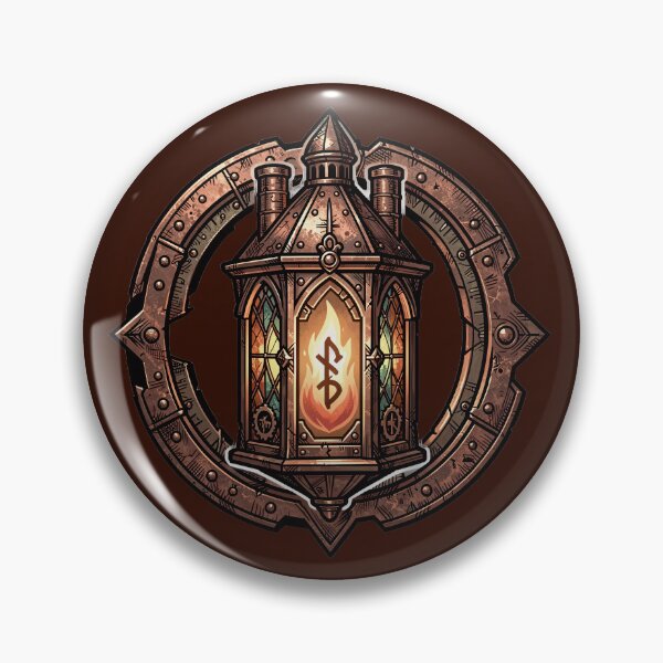 Item preview, Emberglass Lantern-Sigil designed and sold by AiAnatnom.