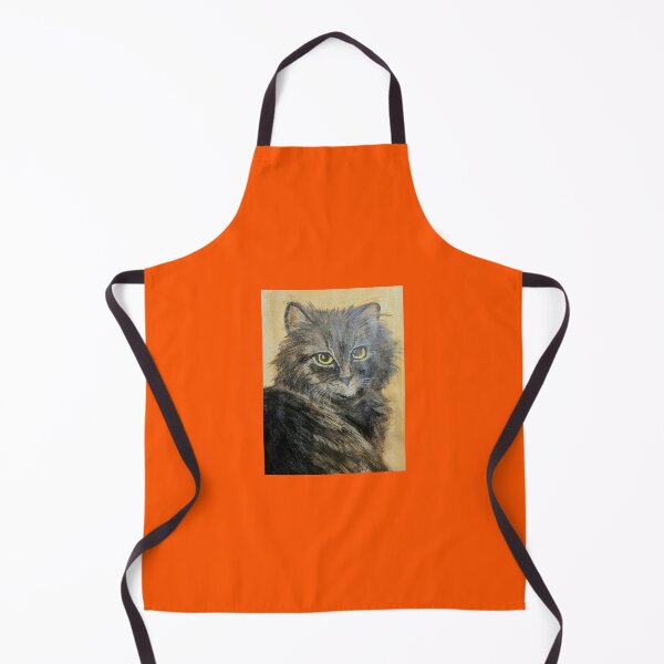 Item preview, Cute Fluffy Cat Painting  designed and sold by Cat Haven & Rescue .