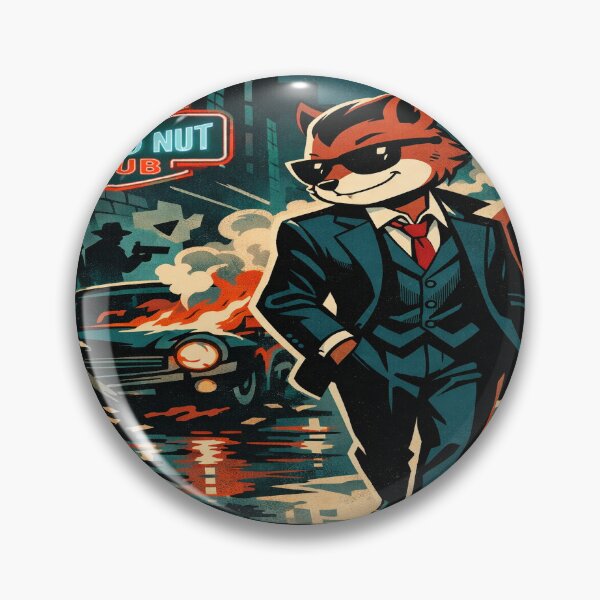 Item preview, Secret Squirrel – Electro Swing Spy designed and sold by SecretSquirrellDesigns.