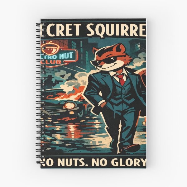 Item preview, Secret Squirrel – Electro Swing Spy designed and sold by SecretSquirrellDesigns.