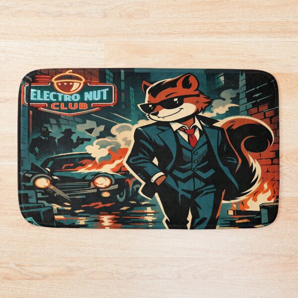 Item preview, Secret Squirrel – Electro Swing Spy designed and sold by SecretSquirrellDesigns.