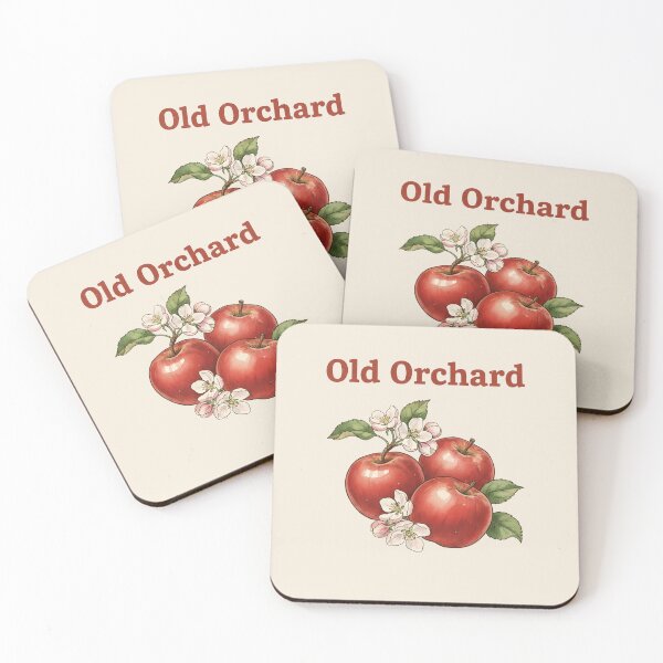 Item preview, Old Orchard Apple Poster designed and sold by VibeShift Studio.