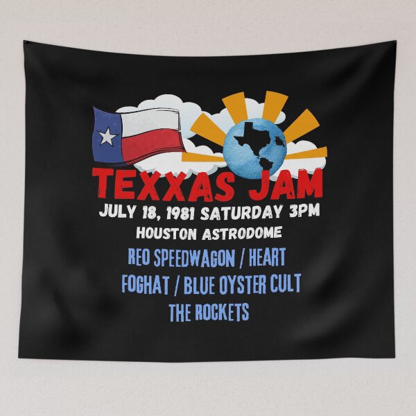Item preview, Texas Rock Concert 1981 designed and sold by miyagifactory.