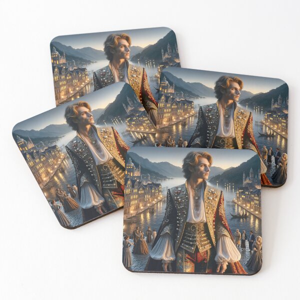 Item preview, Dreamy Aristocracy: A Portrait Against the Backdrop of Eternity designed and sold by KunstGeist.