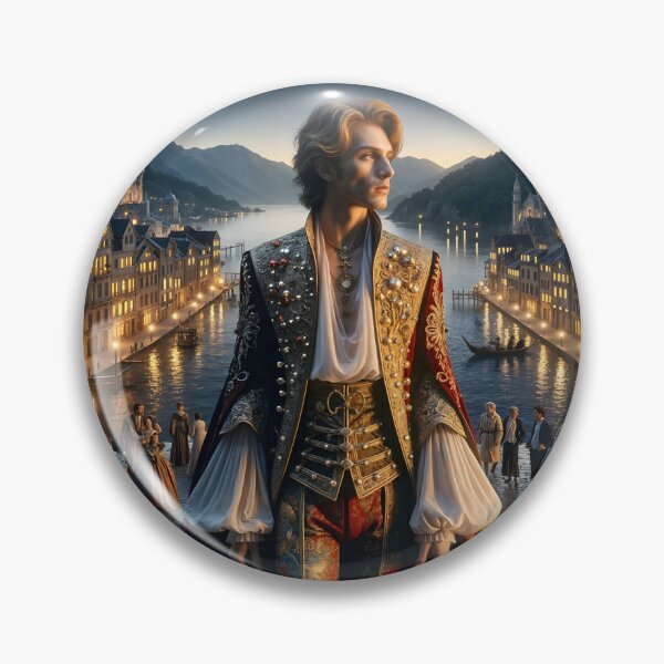 Item preview, Dreamy Aristocracy: A Portrait Against the Backdrop of Eternity designed and sold by KunstGeist.